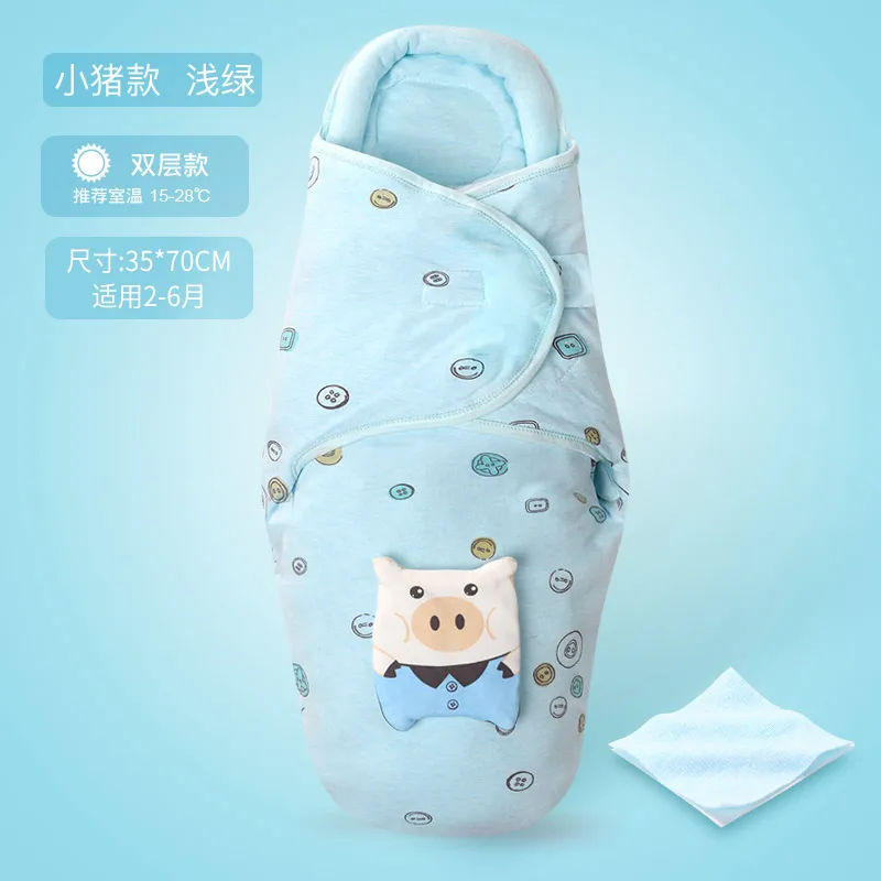 Новая Emmababy, модная мягкая пеленка для новорожденных, пеленка для младенцев, защитный спальный мешок - Цвет: Orange Pig
