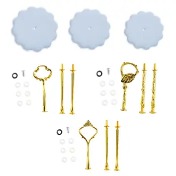 

Crystal Epoxy Resin Mold 3-layer Tray Casting Silicone Mould DIY Crafts Tools