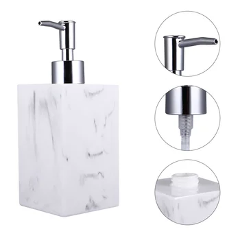 

1 Set of Press Pratical Soap Bottle Shampoo Dispenser Bubble Dispenser Foam Dispenser for Basin Bathroom