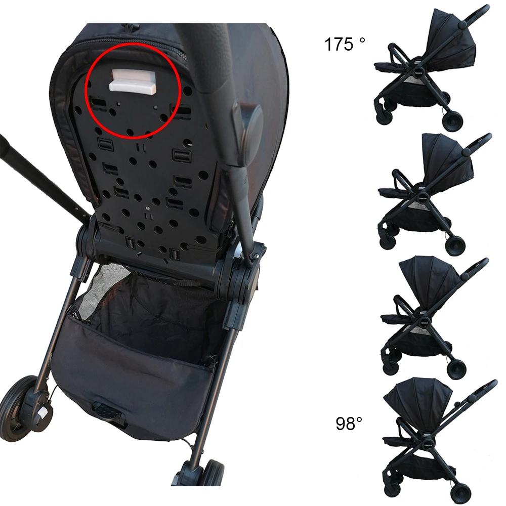  Lightweight Stroller Travel Portable Pram Reversible Pushchair EU standard