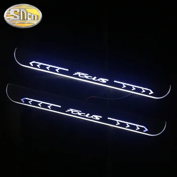 

For Ford Focus 2007-2020 LED Door Sill Scuff Plate Guards Door Sills Welcome door light Accessories