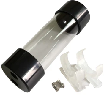 

Water Cooler 150mm Transparent Cylindrical Computer Water Cooling Set Water Tank with G1/4 Female Thread