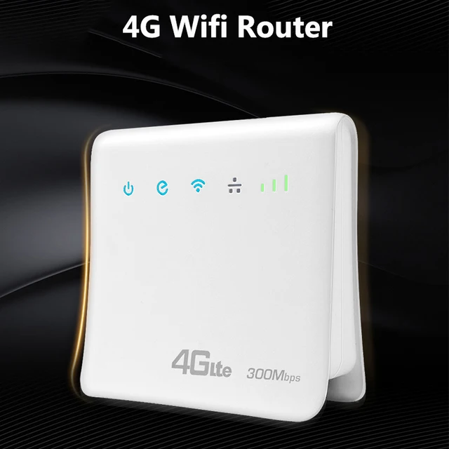 Routeur Non renseigné Routeur sans fil 4G LTE Wifi 300Mbps Mobile
