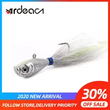 ARDEA Bucktail jig bait fishing bait 123g Big game Saltwater jig lead head hook long casting fresh water Fishing Lures ARDEA Bucktail jig bait fishing bait 123g Big game Saltwater jig lead head hook long casting fresh water Fishing Lures