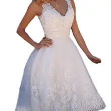 Short Wedding Dresses Bridal Gowns Embroidery Vestidos De Novia V-neck Lace Up Satin Beaded Corset Lace up BackPlus Size