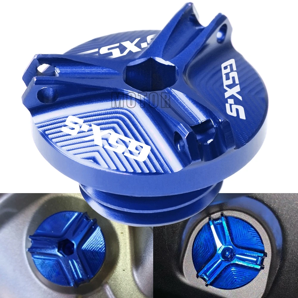 

For Suzuki GSXS125/GSXS150/GSXS750/GSXS1000/F/ABS Motorcycle CNC Oil Filler Cap Cover Engine Oil Cup GSXS GSX-S 125/150/750/1000