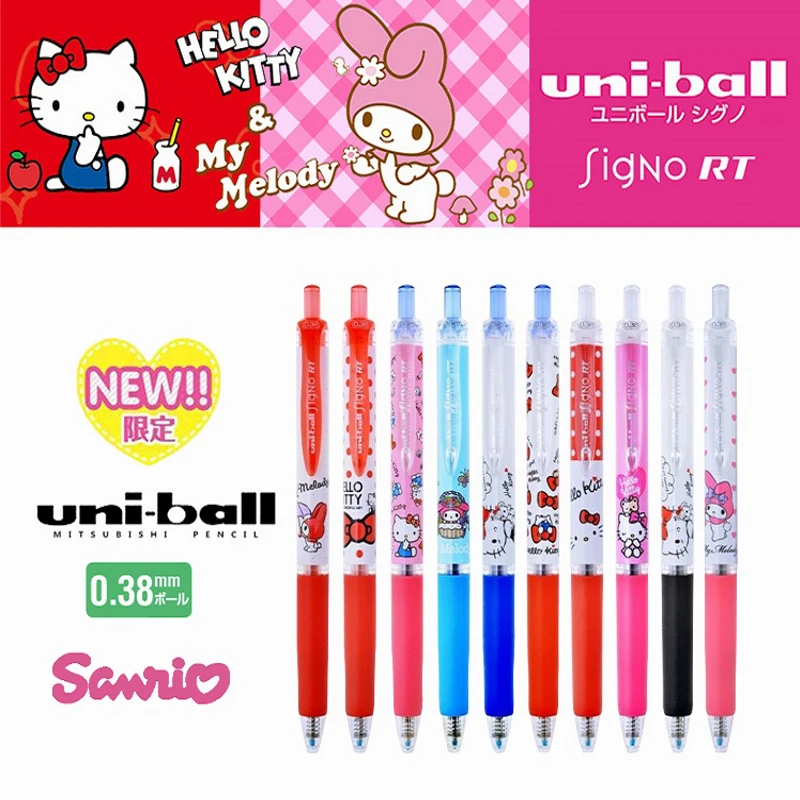 UNI Gel Pens UMN-158SR Cartoon pattern Limited Edition Hello Kitty Lovely Office and Student Supplies 0.38mm