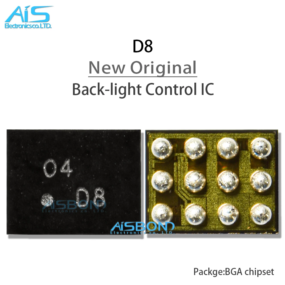 5Pcs Lm3697 Ic Top Mark D8 12Pin Led Light Ic Per Oppo A57 A3 A9 R9Sk R9Splus R9P Vivo X5Sl Y79 Y83 Boost Diode Coil Cap