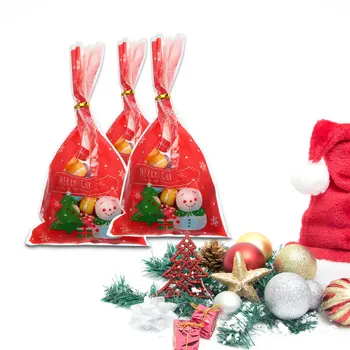 

100pcs Cute Lovely Chic Portable Exquisite Candy Bags Present Pouches Christmas Gift Pouches for Kids