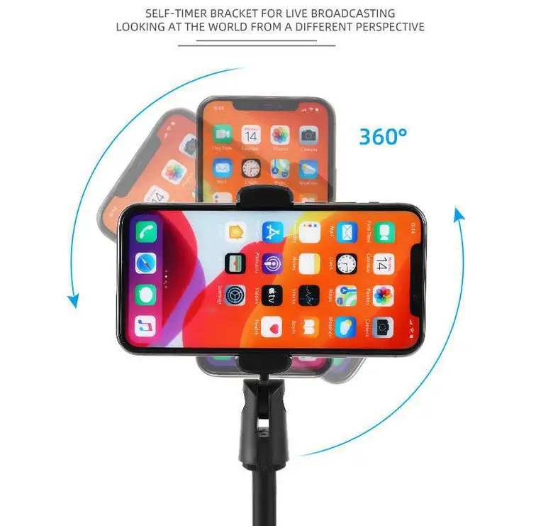 Universal sem fio bluetooth selfie vara ao