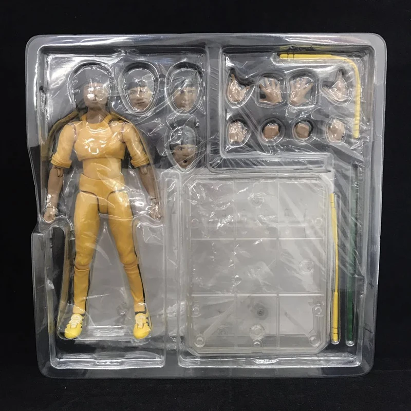 Figuras de acción de Bruce Lee Figuras de acción de 5.5 Pulgadas del Maestro de Kung Fu Bruce Lee Figura de acción del 75 Aniversario de Bruce Lee