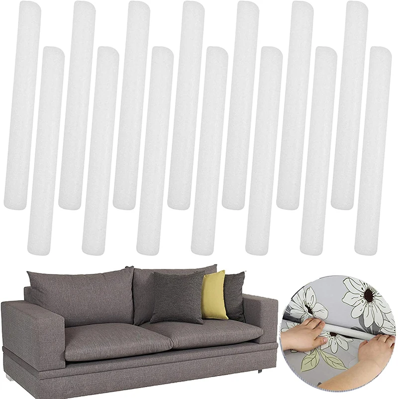 20 Pcs Foam Anti-skid Strip Couch Cushion Filling Sofa Slipcover Tucks  Grips Foams Sticks