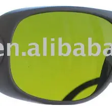 Лазерные защитные очки для 190-450nm и 800-1700nm O.D 4+ CE с черным жестким мешком и чистящей тканью