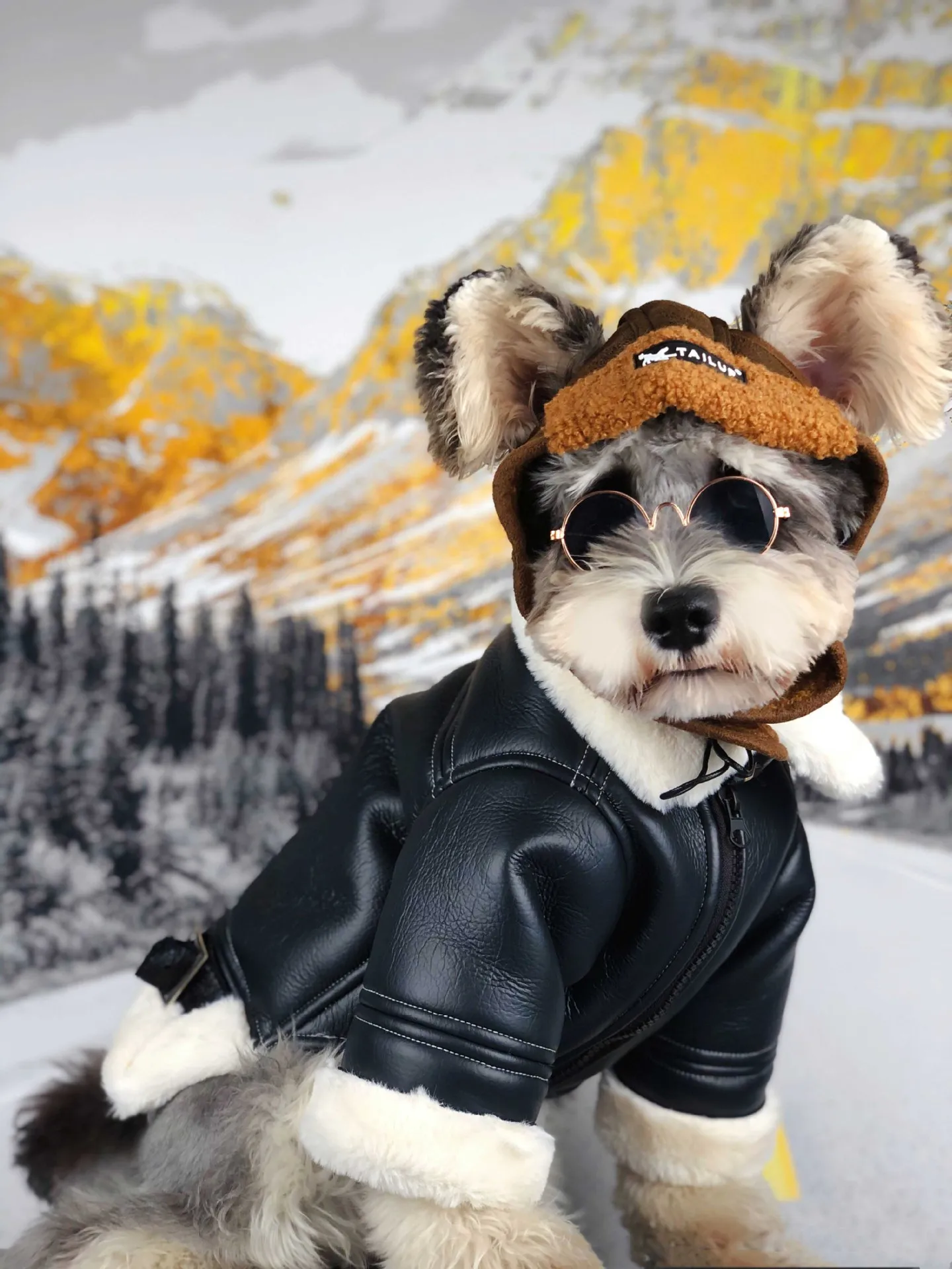 Великолепная куртка для собак, куртка из искусственной кожи, мягкая водонепроницаемая верхняя одежда для щенка, модная одежда для маленьких питомцев(S-XXL), сохраняющая тепло