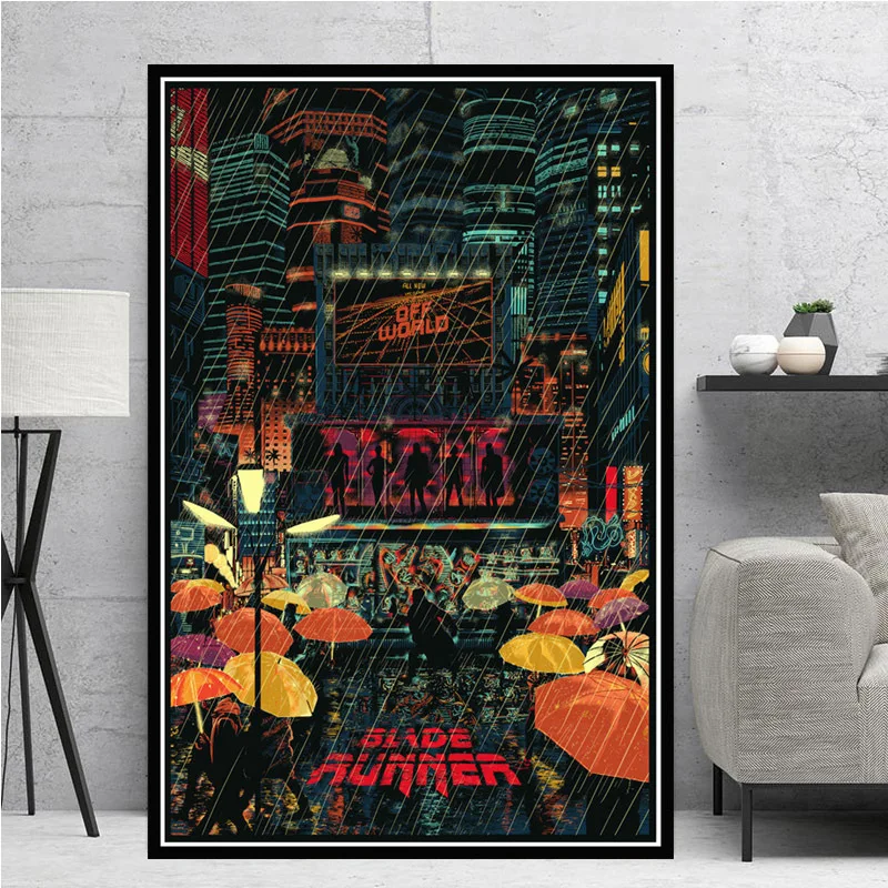Blade Runner 2049 кино подарок современный комикс картина маслом на холсте плакаты и