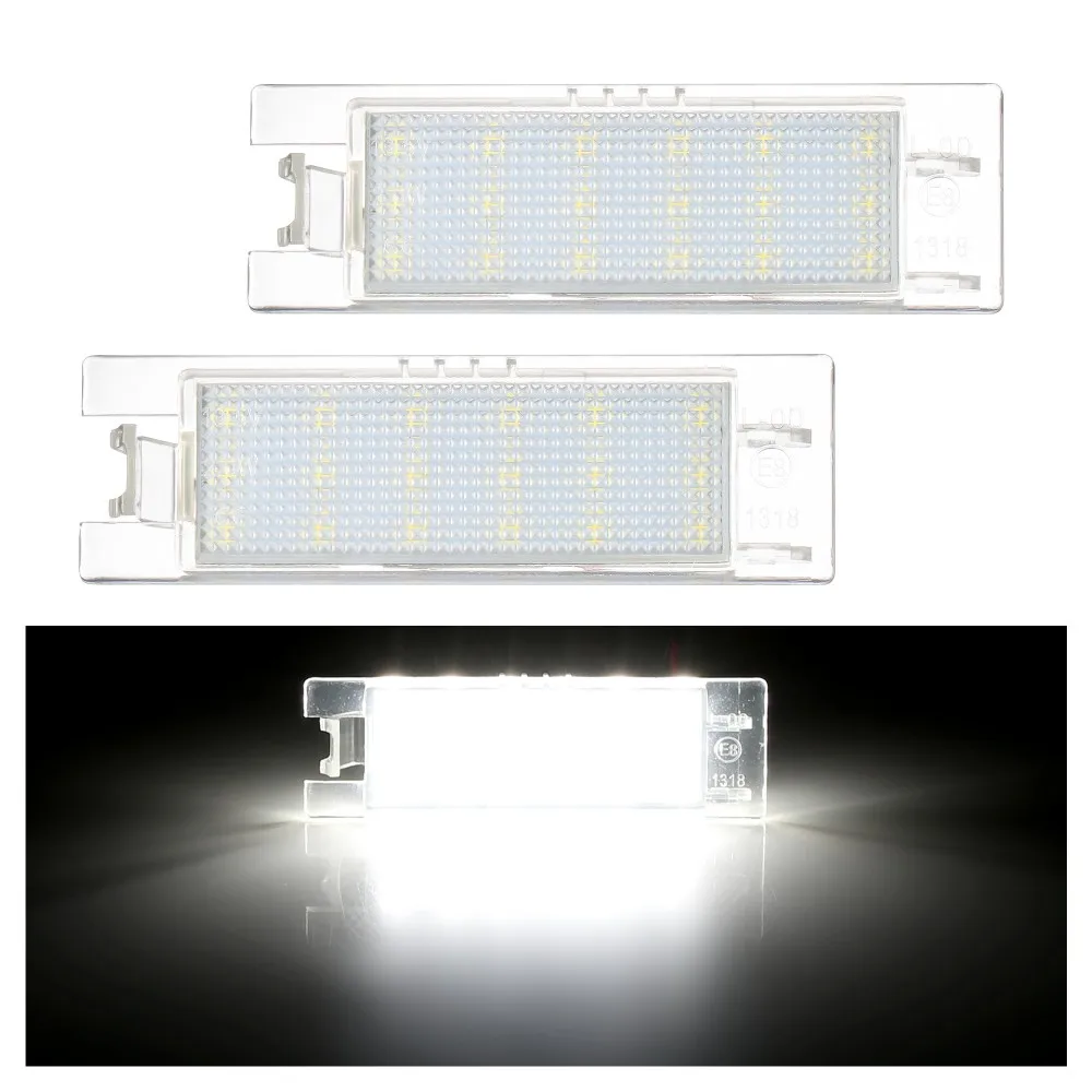 2 шт. светодиодный номерной знак для Opel Astra H J Corsa C D Insignia Tigra B Twintop Vectra C Zafira B OPC Vauxhall