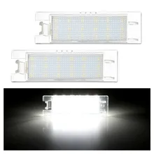 2 шт. светодиодный номерной знак для Opel Astra H J Corsa C D Insignia Tigra B Twintop Vectra C Zafira B OPC Vauxhall