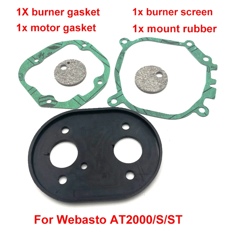 Burner Screen Mesh Car Heater Accessories Parking Heater Service Kits Mount Rubber Burner Screen Mesh Gaskets Motor Gaskets For Webasto Air Top 2000 S ST 12V 24V