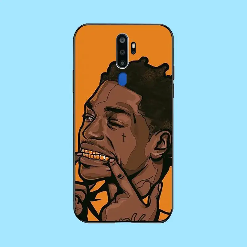 PENGHUWAN Kodak Black Rapper TPU black Phone Case Cover Hull For Oppo A5 A9 2020 Reno Z Realme5Pro R11 case