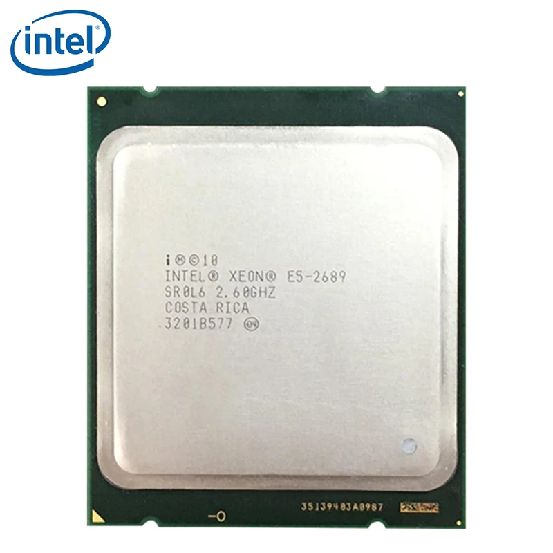 Процессор Intel Xeon E5 2689 2011 Вт 115 ГГц 8 ядер 16 потоков б/у | Компьютеры и офис