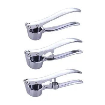 

V Household Garlic Press Garlic Creative-design Kitchen Manual Garlic Paste Walnut Clip Scraping Fish Scale Bottle Opener