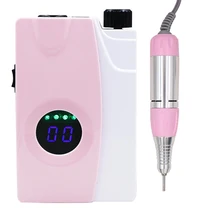 30000 об/мин фрезы для маникюра все для маникюра с ЖК-дисплеем Розовый Электрический Фрезер для ногтей Фрезер для маникюра и педикюра набор инструментов