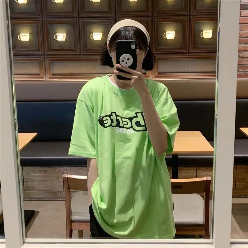 Флуоресцентный Повседневный Топ NiceMix в винтажном стиле карамельных цветов