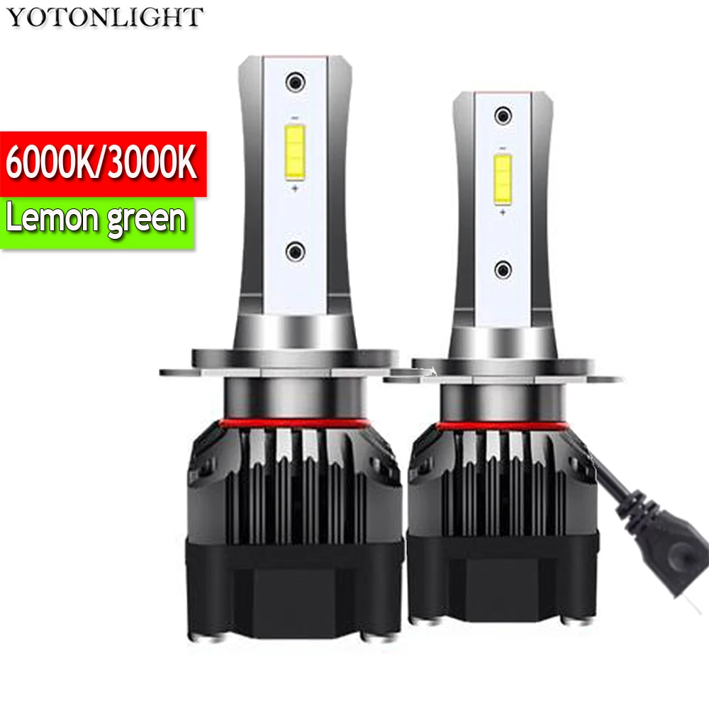 2 шт. H1 Led Hb3 Hb4 9006 9005 H7 H11 Светодиодная лампа H4 Лампа автомобильный головной