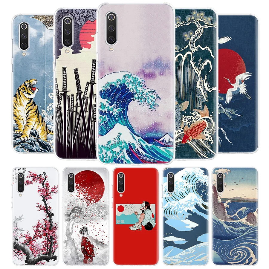 Чехол для телефона с японским искусством в Токио Xiaomi Redmi Note 9S 10 9 8 8T 7 6 5 6A 7A 8A 9A 9C S2 Pro