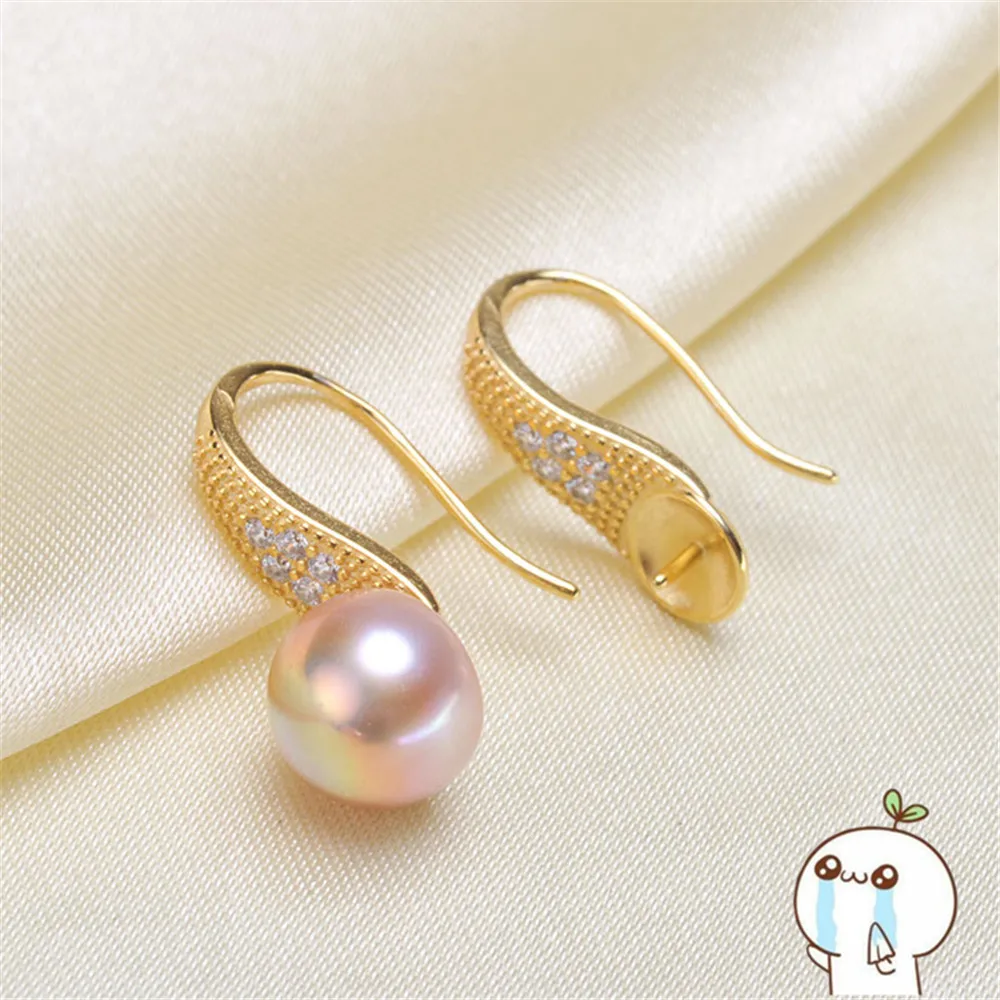 

Plating 925 Sterling Silver Findings Earring Hooks Clasp Accessories For Jewelry Making Wholesale Parts Jewelrys