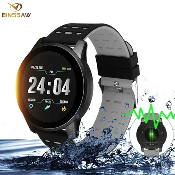 

BINSSAW Smart Watch Fitness Blood Pressure Measurement Bracelet Waterproof Tracker Watch Women Men Heart Rate Monitor Watch