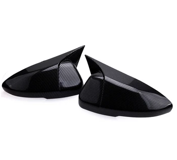 

1 Pair ABS Carbon Fiber Look Side Rear View Door Wing Mirror Cover Trim Fit for Honda Accord 2018 2019 2020