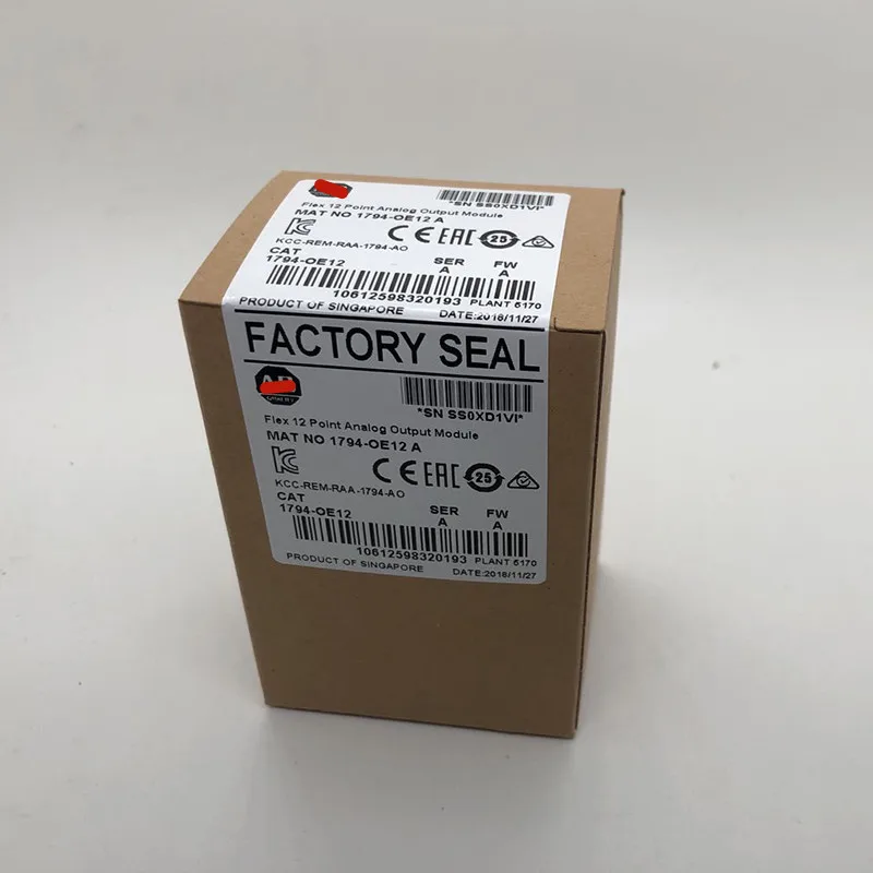 Новый оригинальный аналоговый выходной модуль 1794-OE12 Flex I/O 12-канальный одиночный