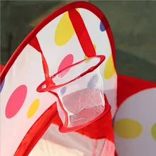 Детская палатка с морским мячом и океанским мячом для съемки в помещении и на открытом воздухе, портативная складная детская игровая палатка с мячом