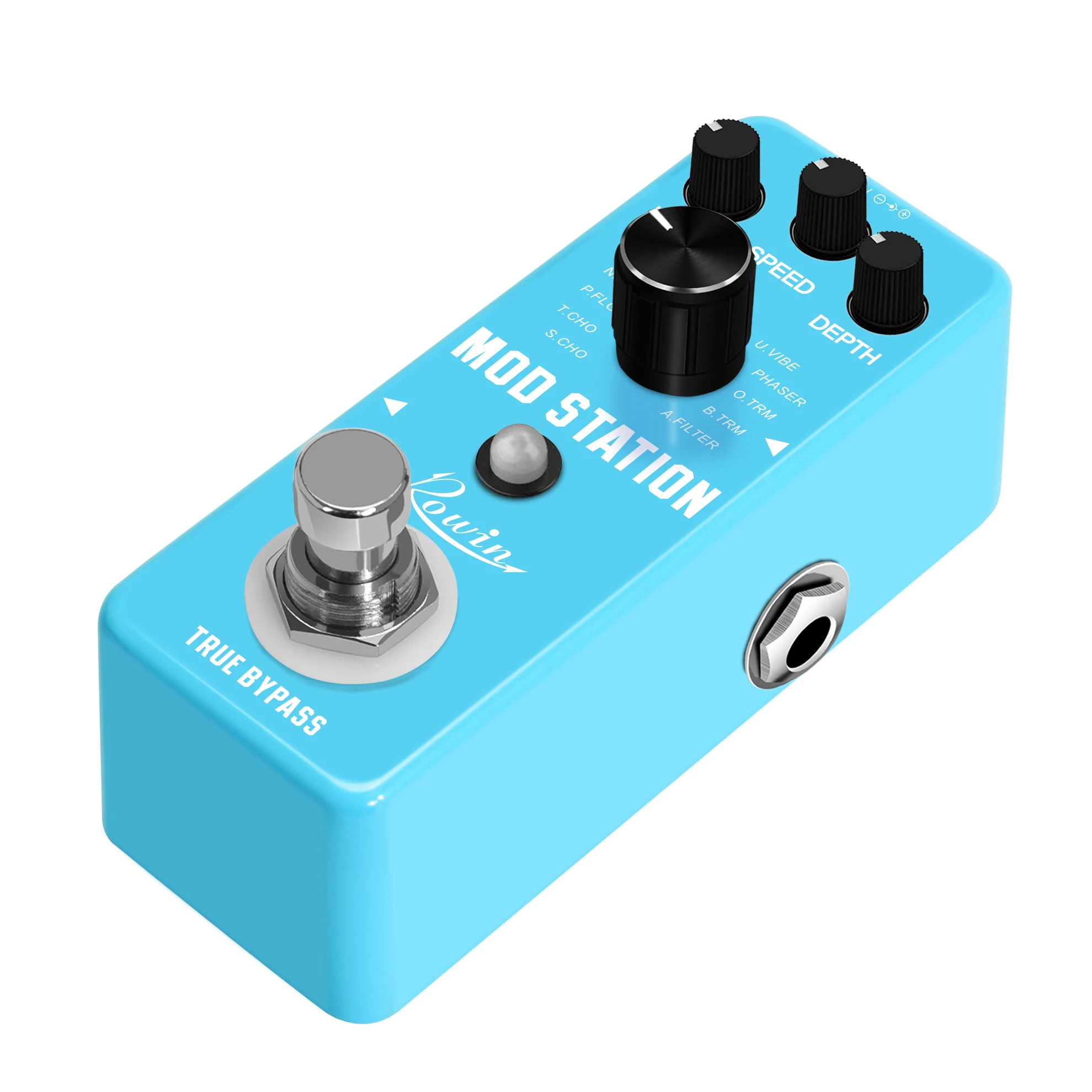 Rowin LEF 3808 Mod Station Pedal 11 видов классического эффекта модуляции хранение звуковых