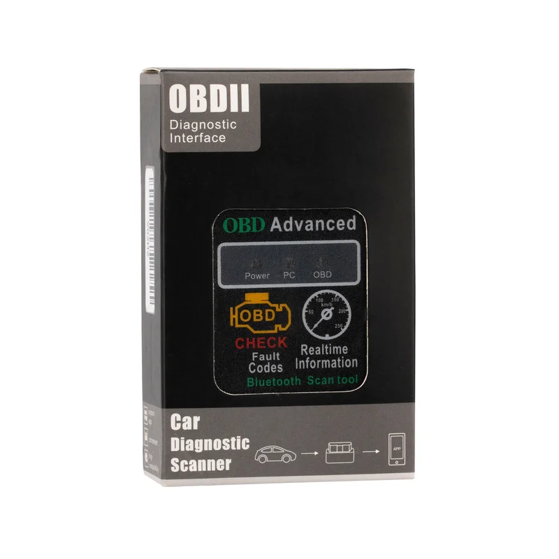 Считыватель кодов OBD2 ELM327 V1.5 Mini поддерживает все команды V 1 5 Bluetooth 3 0 для Android
