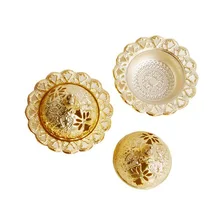 Настольная Роскошная горелка для благовоний из кованого железа в стиле Среднего Востока, мини горелка для благовоний в виде лепестков лотоса, домашний декор