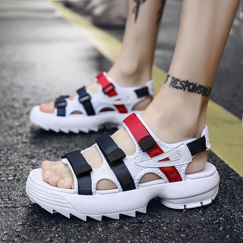 

Summer MEN'S Sandals Students chao tuo Leisure Slippers Korean-style Anti-slip Sandals Soft Bottom Sandals Men's Flip-flops