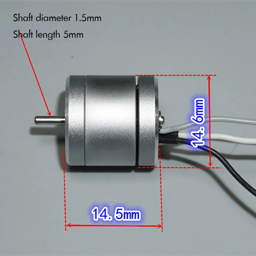 

1106 Model Aircraft Brushless Motor with Paddle Clips, 15cm/8cm Wire, 4200KV Mini Model Aircraft Motor for 2-3S Lithium Battery