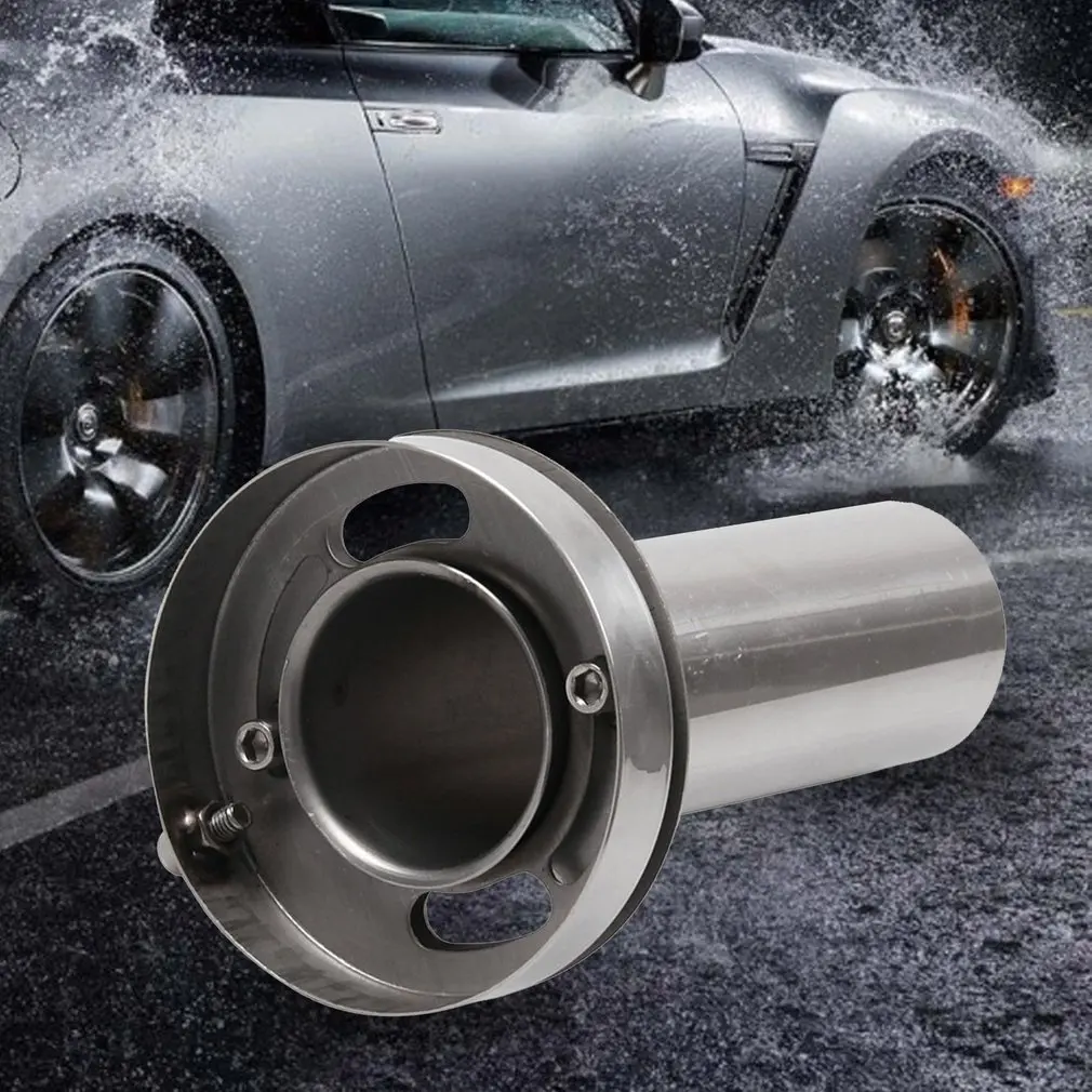 

Universal Round Tip Removable Adjustable Silencer Exhaust Catback System Hot Selling Market Trend 3.5 4 4.5 Adjustable