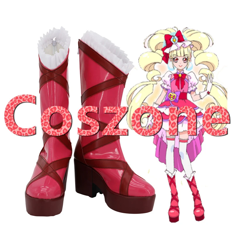 Hugtto プリキュア相崎emiruコスプレ靴ブーツ硬化macherieハロウィンコスプレ衣装アクセサリー Aliexpress Novelty Special Use