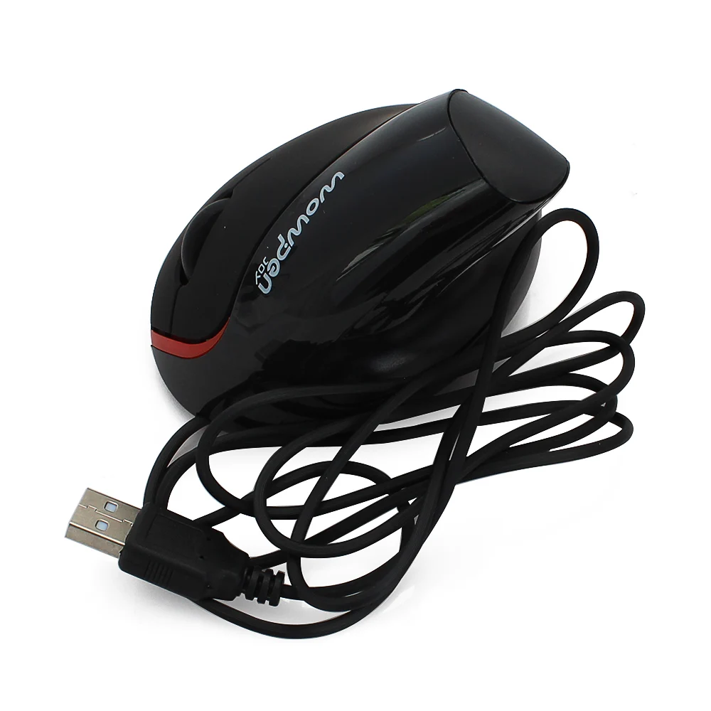 Вертикальная офисная мышь USB Проводная оптическая эргономичная компьютерная