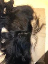 Extensiones de pelo humano con encaje Frontal transparente para mujer, mechones de pelo Remy ondulado brasileño con cierre de encaje Frontal transparente de 13x4, 4x4, 5x5, 2x6