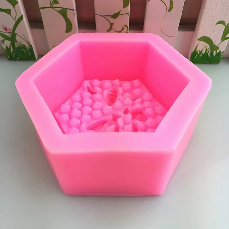 Кухня Выпечка DIY Инструменты для торта пчела соты силиконовые формы для мыла помадка шоколадный торт плесень Смола глина свечи формы