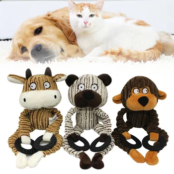 

Squeeze Pet Dog Toy Play Funny Pet Puppy Chew Squeaker Squeaky Cute Sound Chewing Toys Soft Puppy Suction Cup Dog Biting Toy