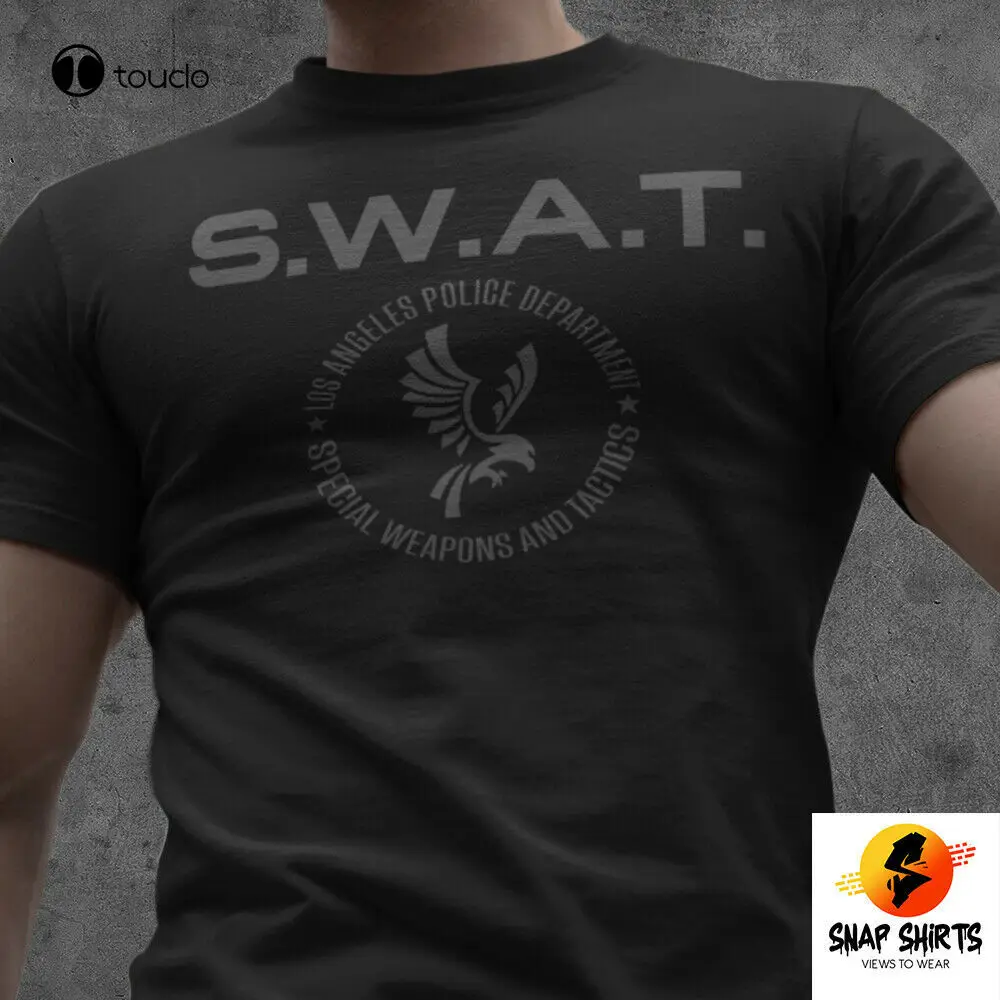 New Swat Lapd Los Angeles Police Dep Tv Series S.W.A.T. Футболка вдохновленная перезагрузкой | Мужская