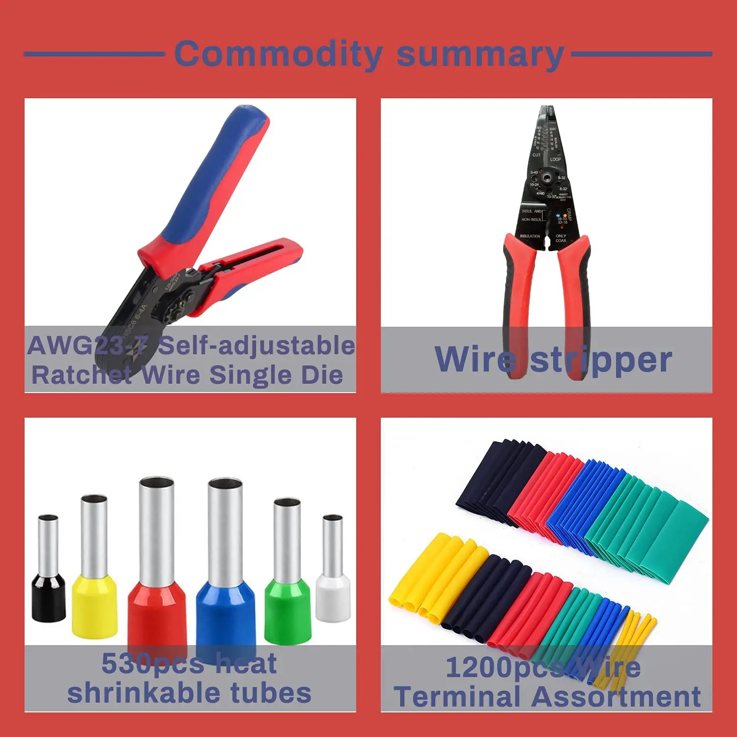 QLOUNI Tenailles Pinces D'étanchéité Set Rouge Plomb Seal 10mm Poignée