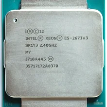 Intel Xeon E5 2673 V3  Processor 2.4GHz 12-Cores 30M LGA 2011-3 E5 2673V3 cpu
