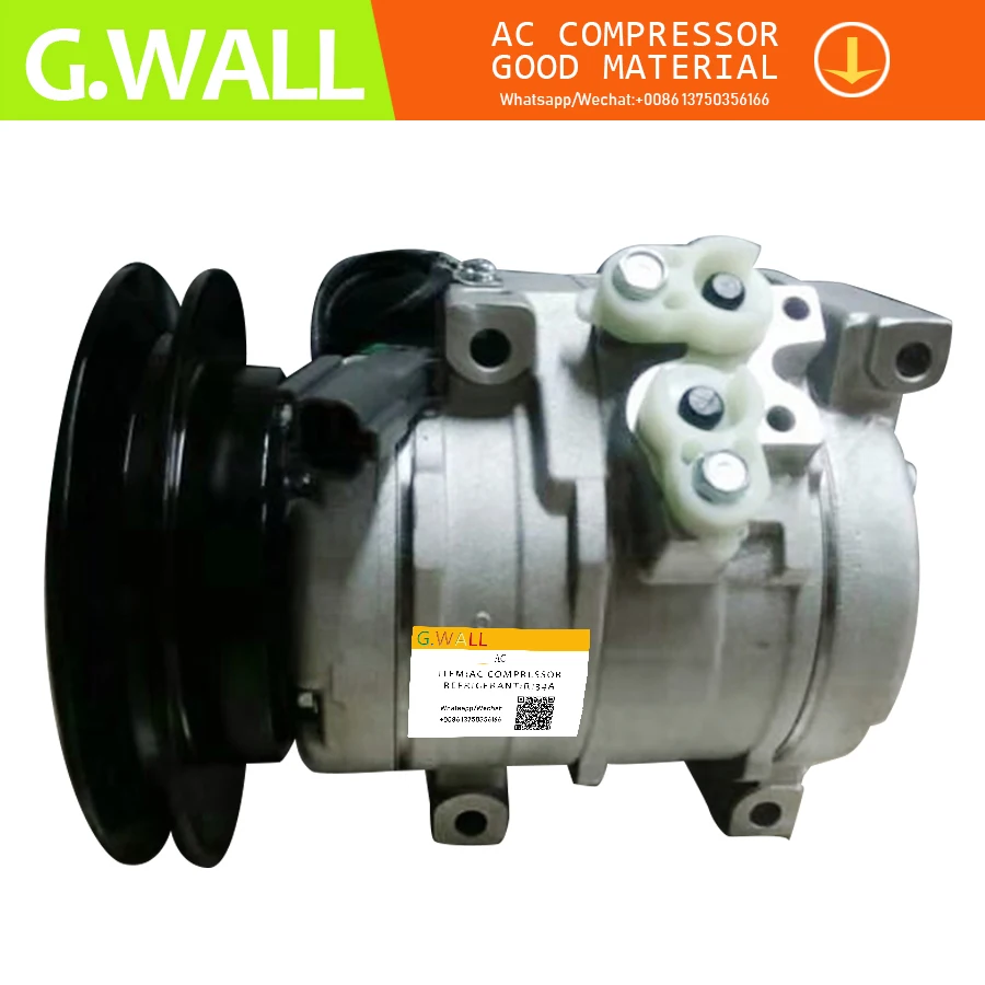For AUTO AC compressor for car Hydraulic Excavator KOMATSU 10S17C PC200-8 PC300-7 PC200LC-8 PC270-8 24v 20Y-810-1260 20Y8101260 |