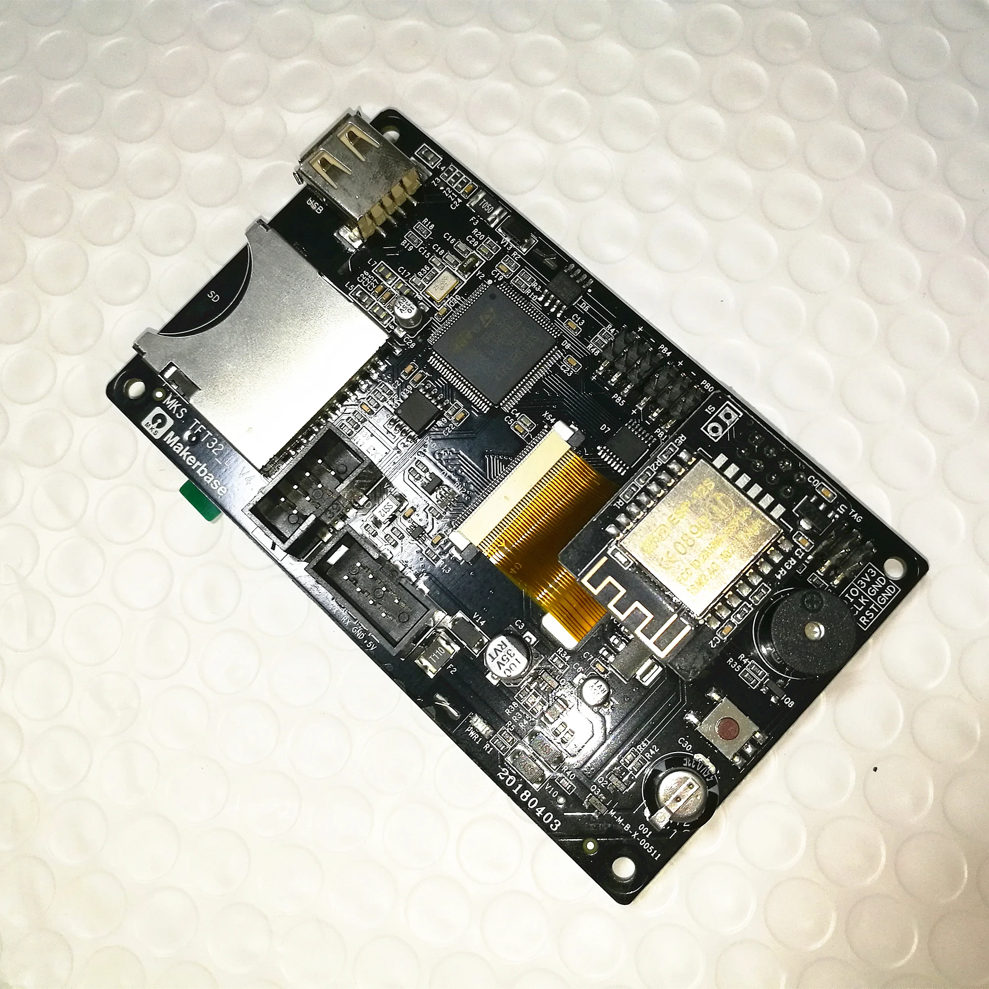 Устройства для 3D принтеров MKS GEN L V2.0+ MKS TFT32 V4.0 lcd сенсорный дисплей+ MKS Wi-Fi модуль дешевые части для 3d печати для cr-10